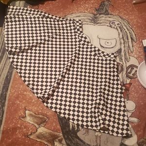 Hot Topic checkered ska-ter skirt